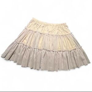 Brown Western Toole Skirt, S